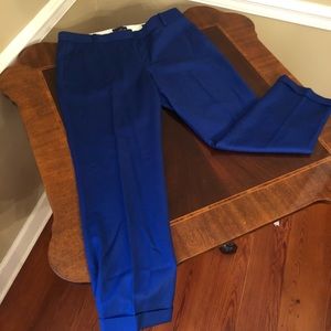 J.Crew Cafe Capri, size 10, blue. Great for work!